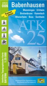 ATK25-O06 Babenhausen Landesamt für Digitalisierung Breitband und Vermessung Bayern 9783899338959