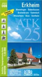 ATK25-O06 Erkheim Landesamt für Digitalisierung Breitband und Vermessung Bayern 9783899334838