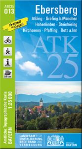 ATK25-O13 Ebersberg Landesamt für Digitalisierung Breitband und Vermessung Bayern 9783899336634