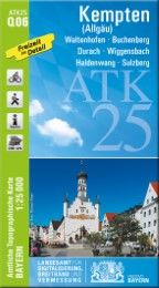 ATK25-Q06 Kempten (Allgäu) Landesamt für Digitalisierung Breitband und Vermessung Bayern 9783899335071