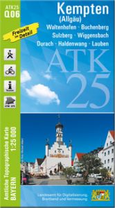 ATK25-Q06 Kempten (Allgäu) Landesamt für Digitalisierung Breitband und Vermessung Bayern 9783899338973