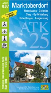 ATK25-Q07 Marktoberdorf Landesamt für Digitalisierung Breitband und Vermessung Bayern 9783899338850