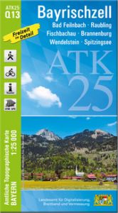 ATK25-Q13 Bayrischzell Landesamt für Digitalisierung Breitband und Vermessung Bayern 9783899339338