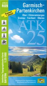ATK25-R09 Garmisch-Partenkirchen Landesamt für Digitalisierung Breitband und Vermessung Bayern 9783899338812