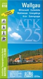 ATK25-R10 Wallgau Landesamt für Digitalisierung Breitband und Vermessung Bayern 9783899335262