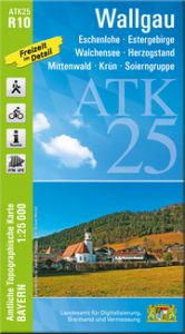 ATK25-R10 Wallgau Landesamt für Digitalisierung Breitband und Vermessung Bayern 9783899338829