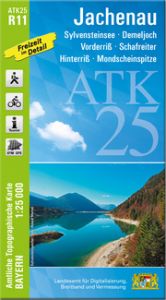 ATK25-R11 Jachenau Landesamt für Digitalisierung Breitband und Vermessung Bayern 9783899338836