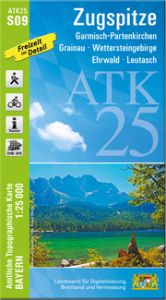ATK25-S09 Zugspitze Landesamt für Digitalisierung Breitband und Vermessung Bayern 9783899339192