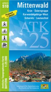 ATK25-S10 Mittenwald Landesamt für Digitalisierung Breitband und Vermessung Bayern 9783899339512