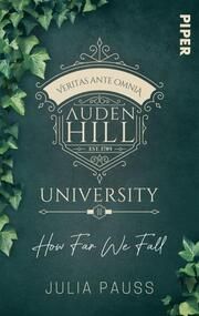 Auden Hill University - How Far We Fall Pauss, Julia 9783492506915