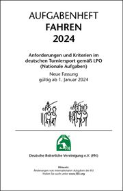 Aufgabenheft - Fahren 2024 Deutsche Reiterliche Vereinigung e V (FN) 9783885429678