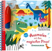 Ausmalen mit dem magischen Pinsel. Dinosaurier Sandra Meyer 9783401719399