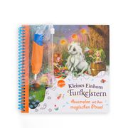 Ausmalen mit dem magischen Pinsel. Kleines Einhorn Funkelstern Berg, Mila 9783401720548