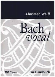 Bach vocal Wolff, Christoph 9783899484236