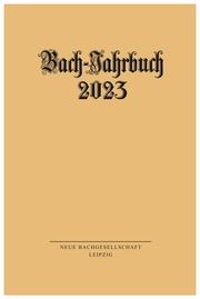 Bach-Jahrbuch 2023 Peter Wollny 9783374075003