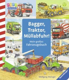 Bagger, Traktor, Müllabfuhr! Prusse, Daniela 9783473434077