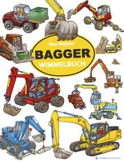 Bagger Wimmelbuch Pocket Max Walther 9783985851584