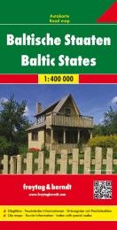 Baltische Staaten, Autokarte 1:400.000 Freytag-Berndt und Artaria KG 9783707905670