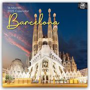 Barcelona 2025 - 16-Monatskalender  9781837889198