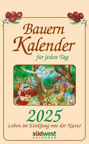 Bauernkalender für jeden Tag 2025 Muffler-Röhrl, Michaela 9783517102818