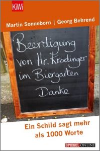 Beerdigung von Herrn Krodinger im Biergarten Sonneborn, Martin/Behrend, Georg 9783462047752