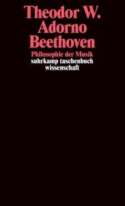 Beethoven Adorno, Theodor W 9783518293270