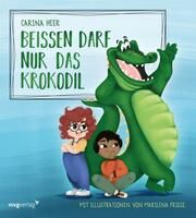 Beißen darf nur das Krokodil - Pappbilderbuch Heer, Carina 9783747406496