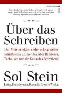 Über das Schreiben Stein, Sol 9783866711266