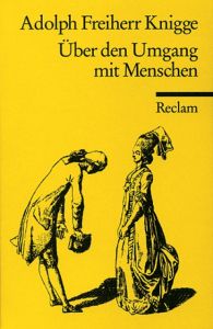 Über den Umgang mit Menschen Knigge, Adolph von (Freiherr) 9783150011386