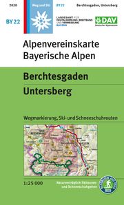 Berchtesgaden, Untersberg Deutscher Alpenverein e V/Landesamt für Digitalisierung Breitband und  9783937530932