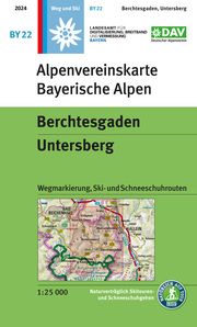 Berchtesgaden, Untersberg Deutscher Alpenverein e V/Landesamt für Digitalisierung Breitband und  9783948256012