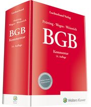 BGB Kommentar Hanns Prütting/Gerhard Wegen/Gerd Weinreich 9783472095958
