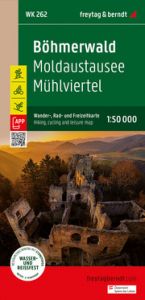 Böhmerwald, Wander-, Rad- und Freizeitkarte 1:50.000, freytag & berndt, WK 262  9783707920666