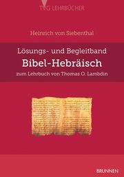 Bibel-Hebräisch Siebenthal, Heinrich 9783765594632