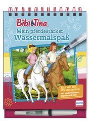 Bibi & Tina - Mein pferdestarker Wassermalspaß (Magic Water Colouring)  9783741525834