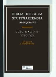 Biblia Hebraica Stuttgartensia / Liber Jesaiae Winton D Thomas/Karl Elliger/Wilhelm Rudolph 9783438076120