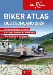 Biker Atlas DEUTSCHLAND 2024 Bikerbetten - TVV Touristik Verlag GmbH 9783965990418