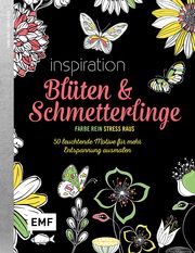 Black Edition: Inspiration Blüten und Schmetterlinge  9783745900156