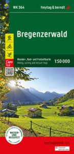 Bregenzerwald, Wander-, Rad- und Freizeitkarte 1:50.000, freytag & berndt, WK 364 freytag & berndt 9783707923377