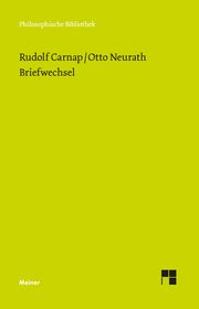 Briefwechsel Carnap, Rudolf/Neurath, Otto 9783787345144