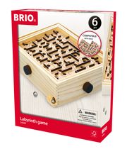 BRIO 34000 Labyrinth - Der schwedische Geschicklichkeits-Klassiker  7312350340006