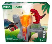 BRIO World - 36092 Dinosaurier-Vulkan mit Ausbruchsfunktion - Zugset für Kinder ab 3 Jahren  7312350360929
