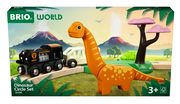BRIO World - 36098 Dinosaurier Bahn Set - Spielzeugzug für Kinder ab 3 Jahren  7312350360981