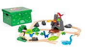 BRIO World - 36104 Dinosaurier Deluxe Set - 45-teiliges Zugset für Kinder ab 3 Jahren  7312350361049
