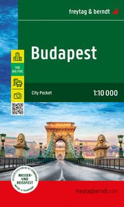 Budapest, Stadtplan 1:10.000, freytag & berndt freytag & berndt 9783707922905