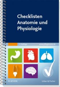 Checklisten Anatomie und Physiologie  9783437285622