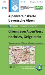 Chiemgauer Alpen West, Hochries, Geigelstein Deutscher Alpenverein e V/Landesamt für Digitalisierung Breitband und  9783948256265