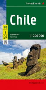 Chile, Straßenkarte 1:1.200.000, freytag & berndt freytag & berndt 9783707923292