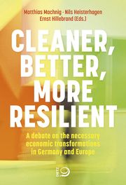 Cleaner, better, more resilient Albrecht, Thorben/Bieberbach, Forian (Prof. Dr.)/Gabriel, Sigmar et al 9783801206543