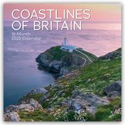 Coastline of Britain - Die Britische Küste 2025 - 16-Monatskalender  9781837889914